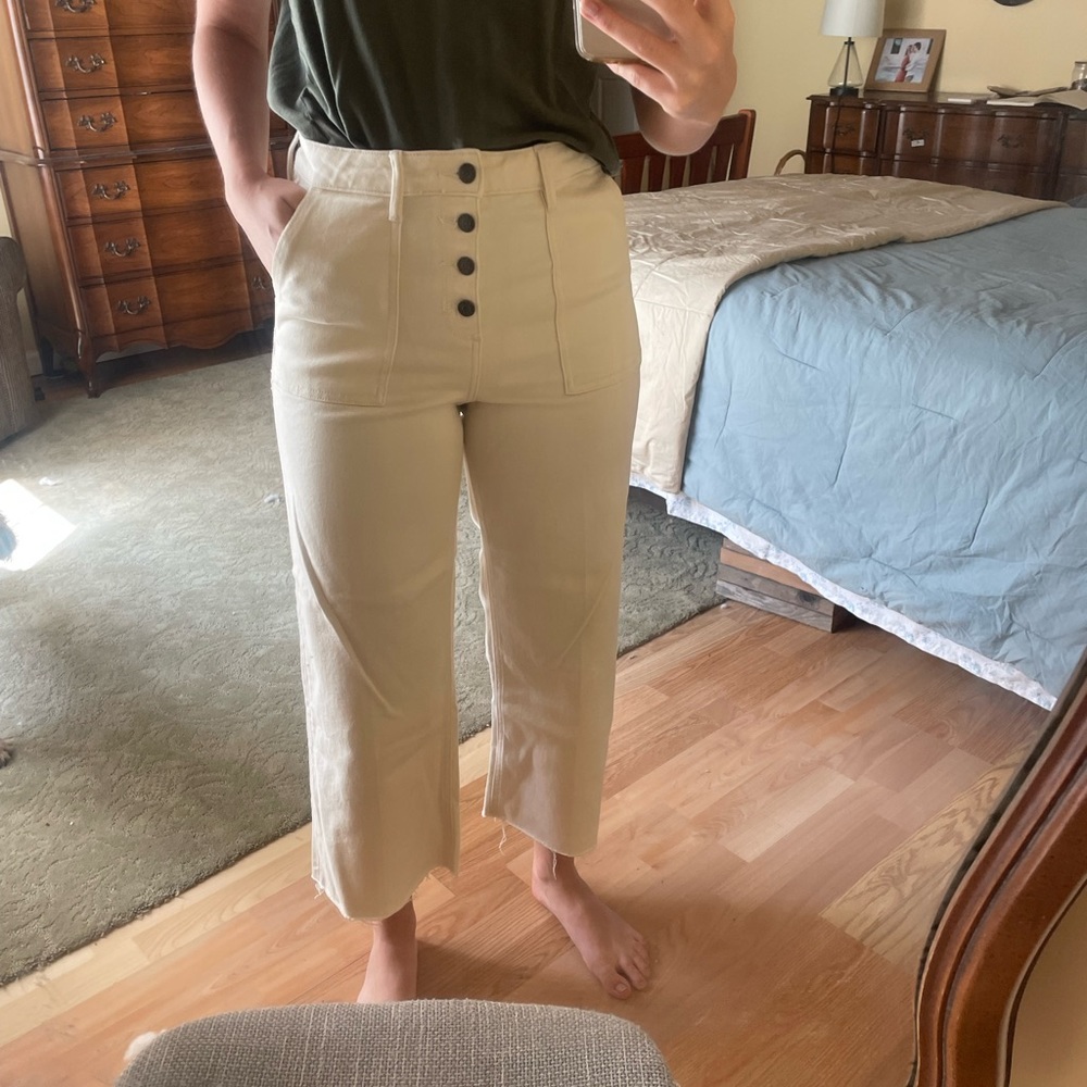 Carly Jean Los Angeles White Pants